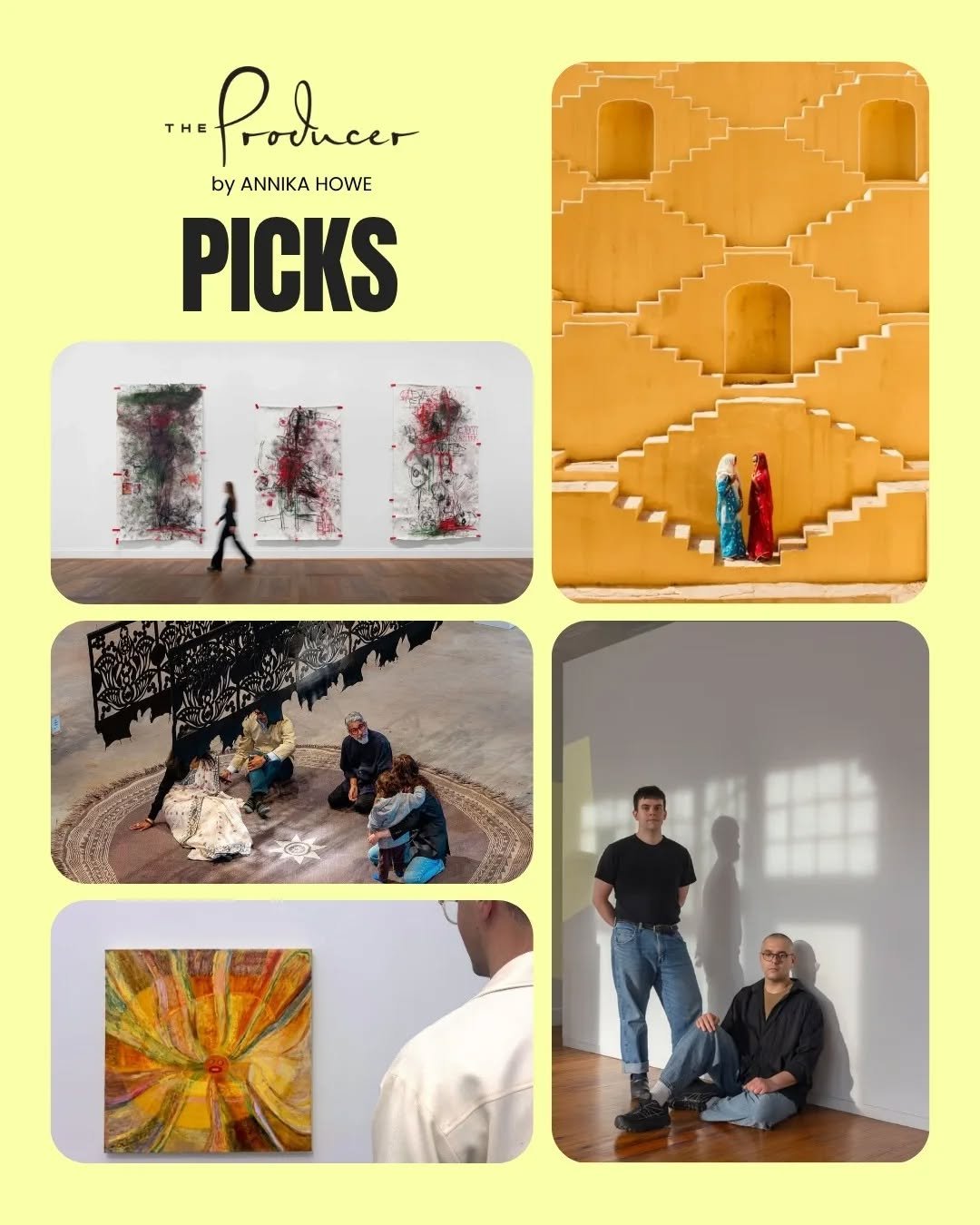 The Producer's picks for this week's news relevant to the photography, art, design and production industries

To learn more visit our highlights 😉
.
.
.
.
#Photography
#Art
#ContemporaryArt
#PhotoOfTheDay
#ArtOfVisuals