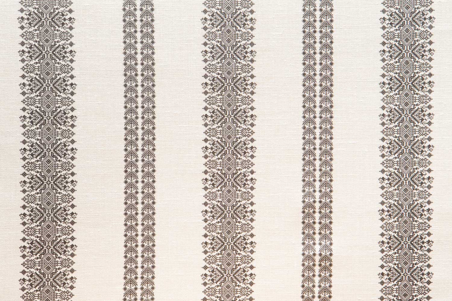 Abbot Atlas cycladic stripe stone fabric linen printed