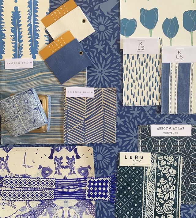 From our friends @supplyshowroom, &ldquo;when in doubt - Blue &amp; White!&rdquo; #shopitwithsupply