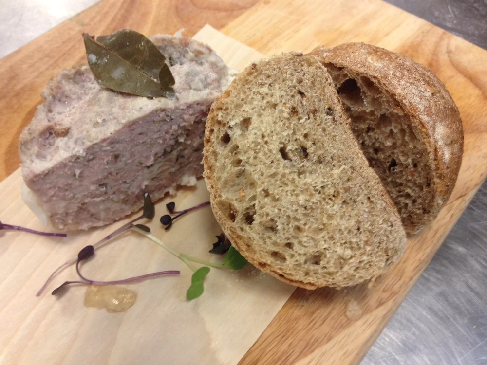 A Simple Pork and Apple Plate for Christmas