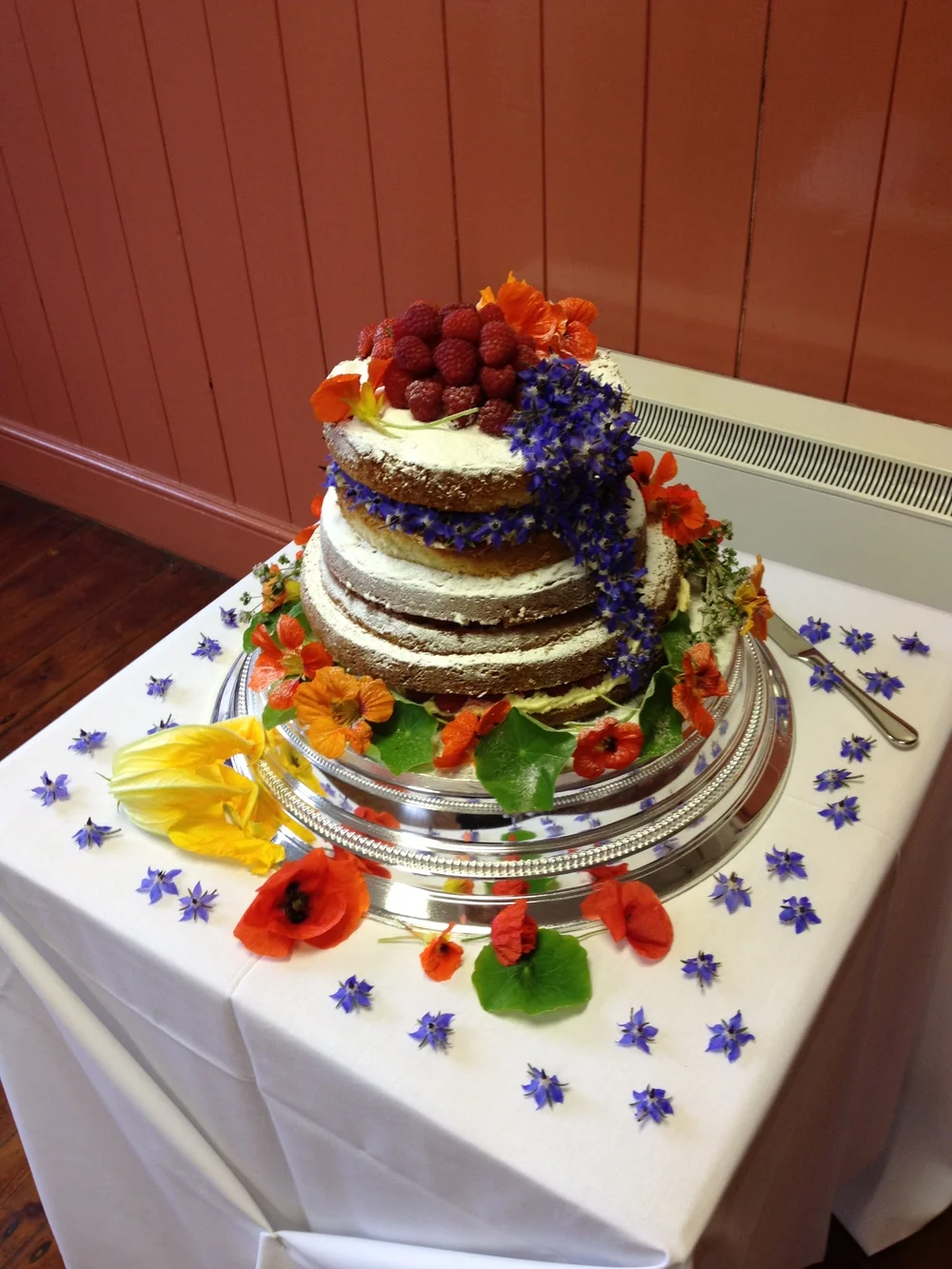 Wild and edible flowers - tamed for the table