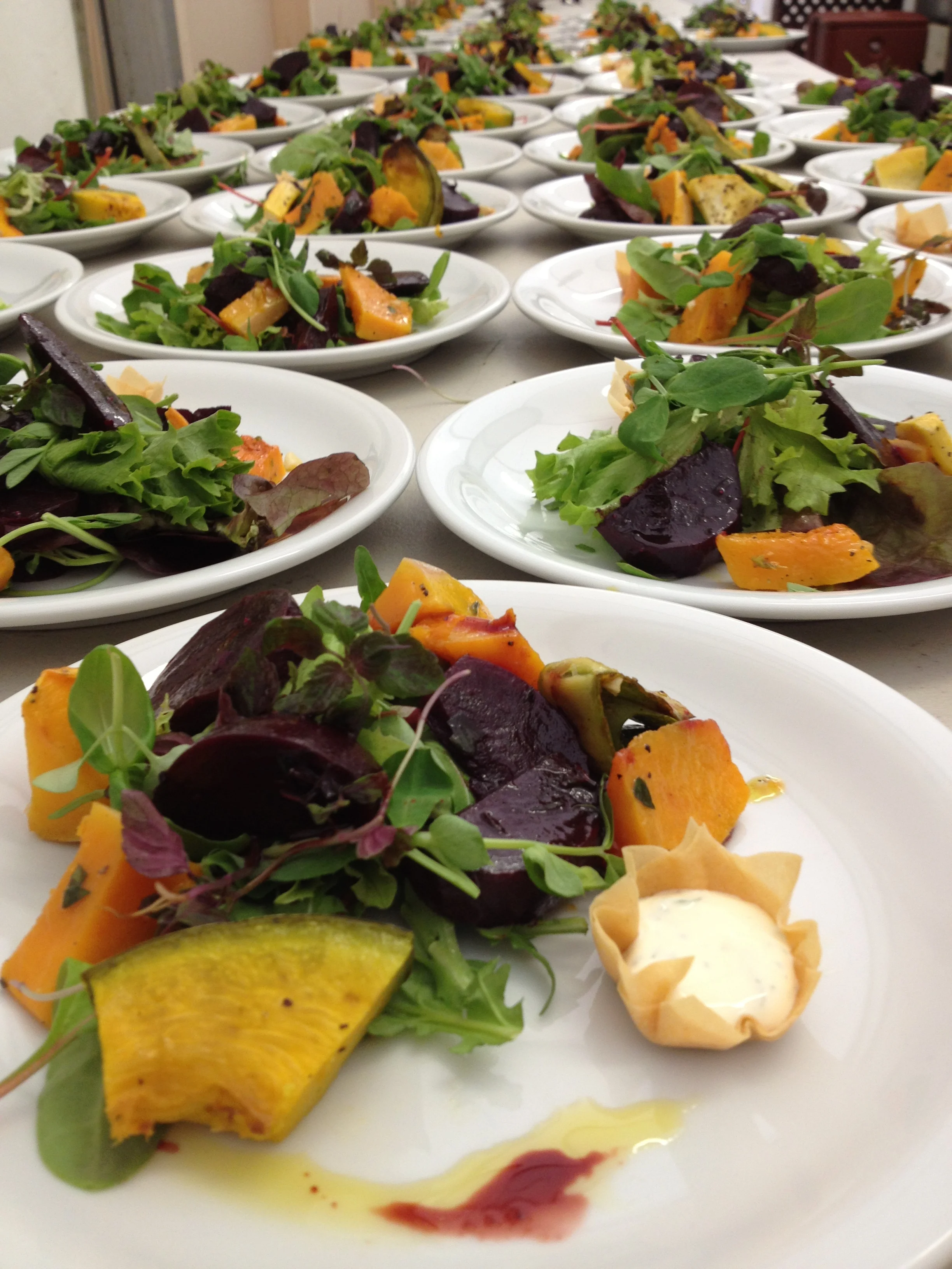 Roast squash starter