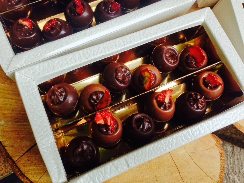 Handmade truffles