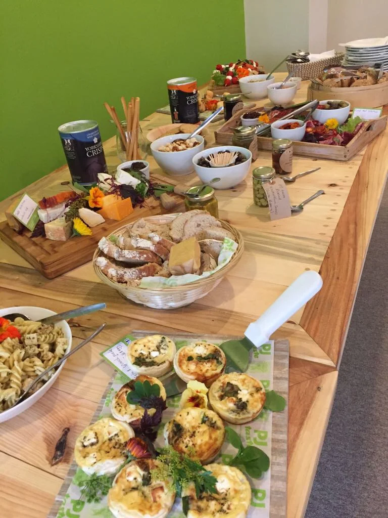Buffet lunch served in our conference room