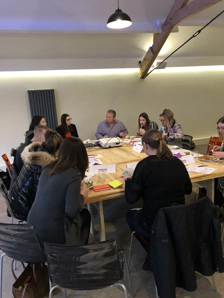 Delegates from Andy Hanselman's Connect 6 group enjoy the presentations