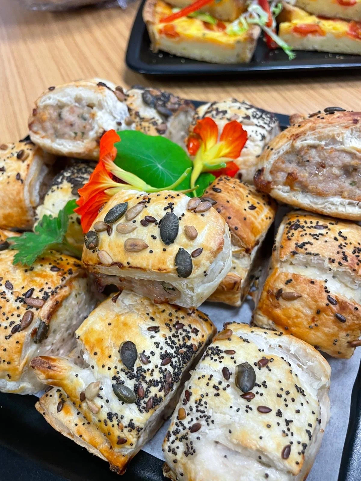 Delicious sausage rolls