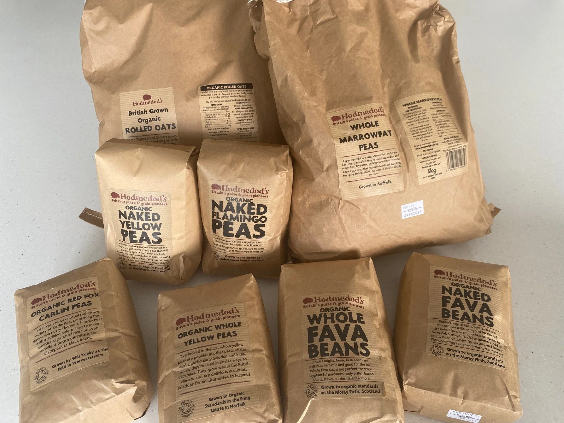 Hodmedods products