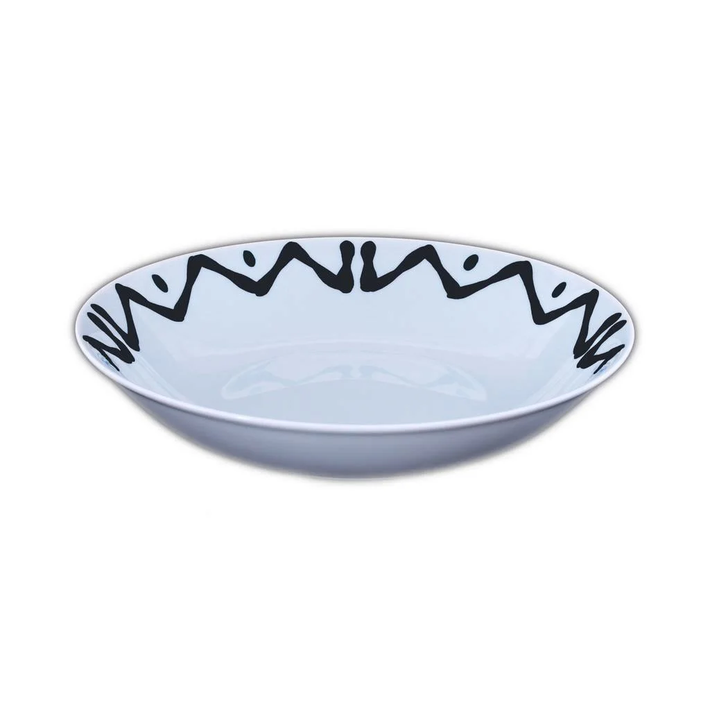 PLAT CREUX L NOIR - BOWL L BLACK