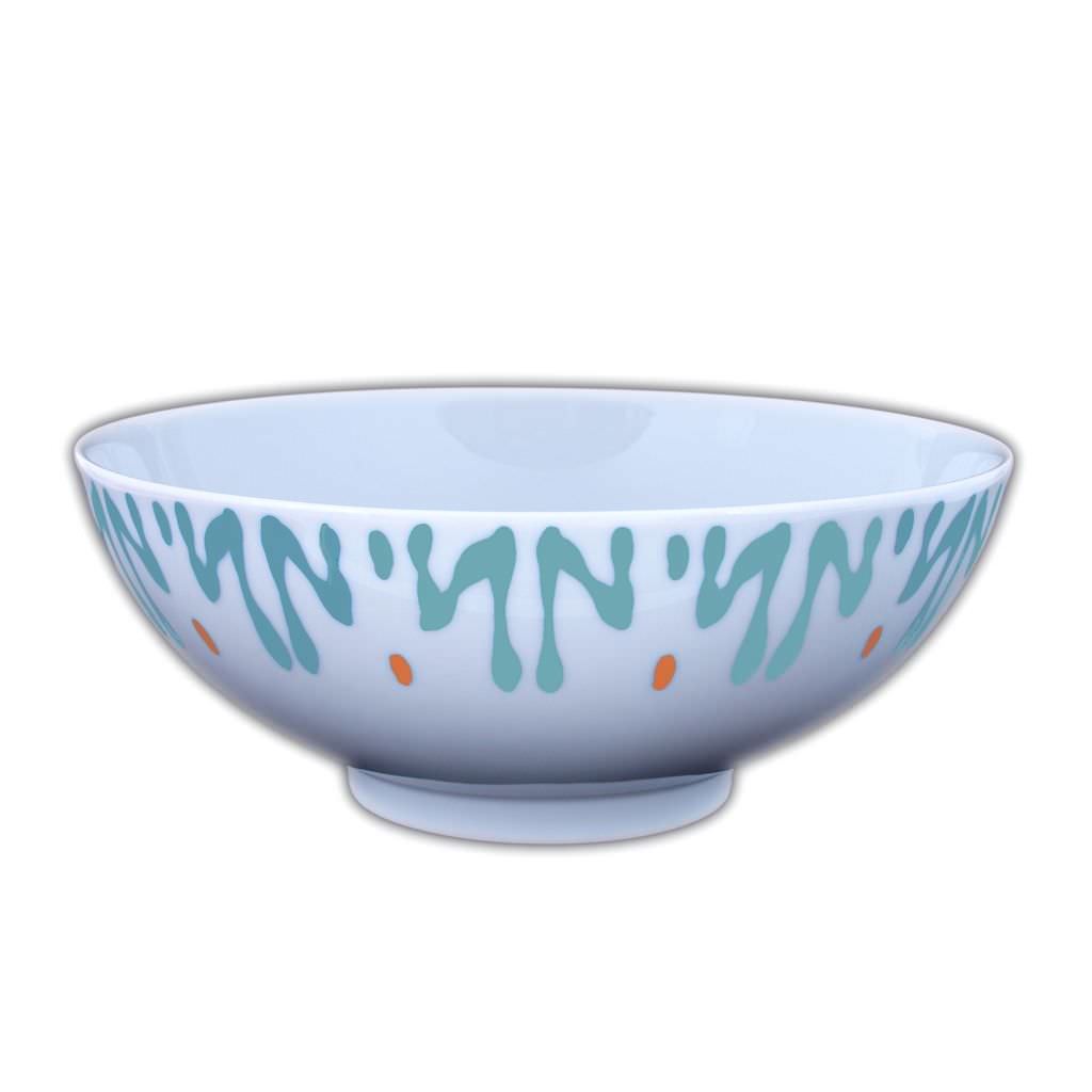 SALADIER M AQUA - SALAD BOWL M AQUA