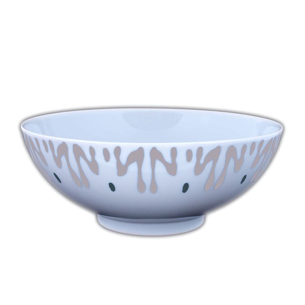 SALADIER M GRIS - SALAD BOWL M GREY