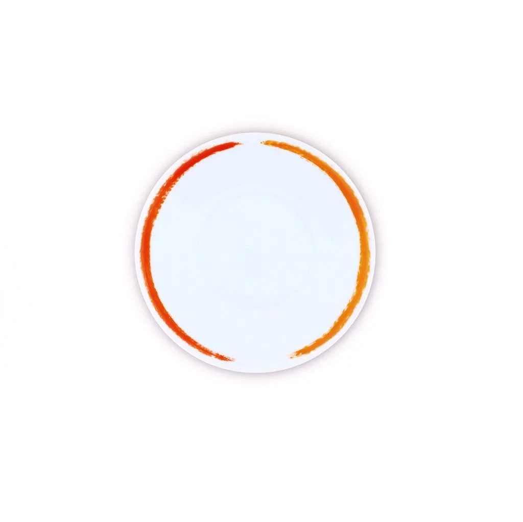 ASSIETTE M OCRE - PLATE M OCRE