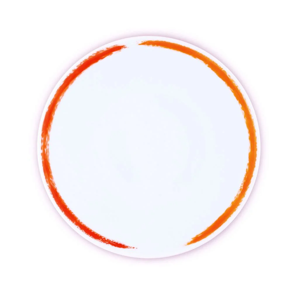 PLAT A TARTE OCRE - CAKE PLATE OCRE