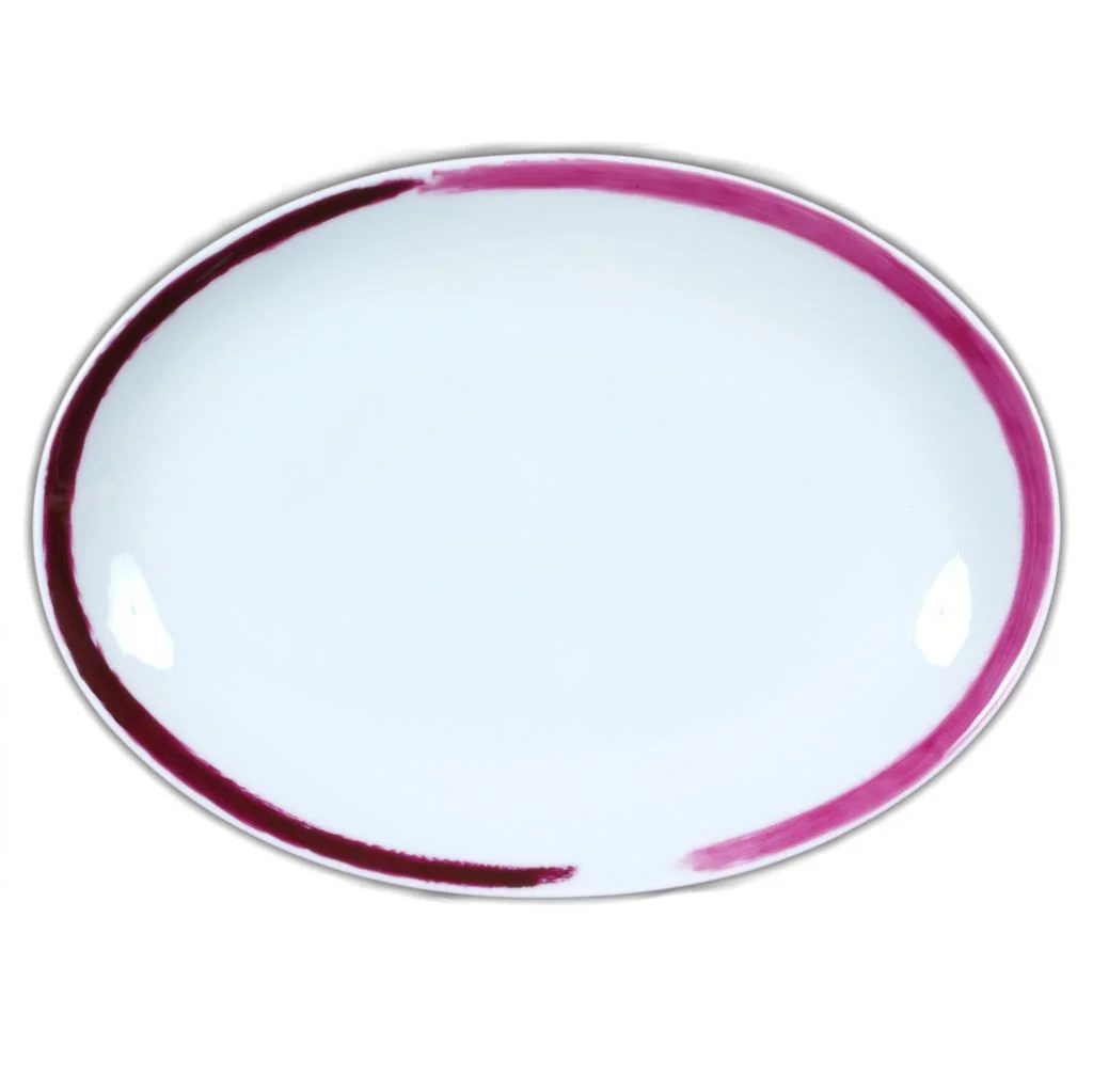 PLAT OVALE L PRUNE - OVAL TRAY L PRUNE