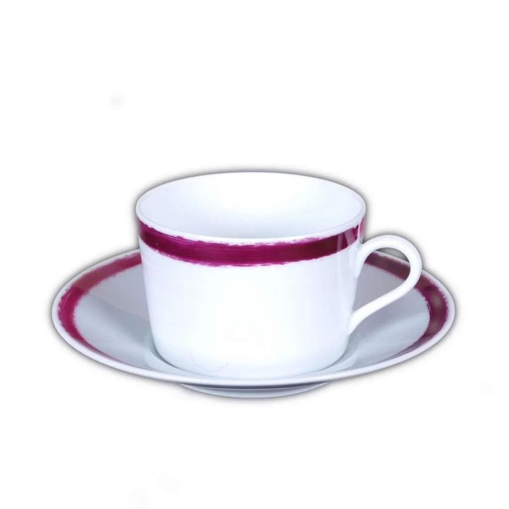 TASSE ET SOUCOUPE THE PRUNE - TEA CUP AND SAUCER PRUNE