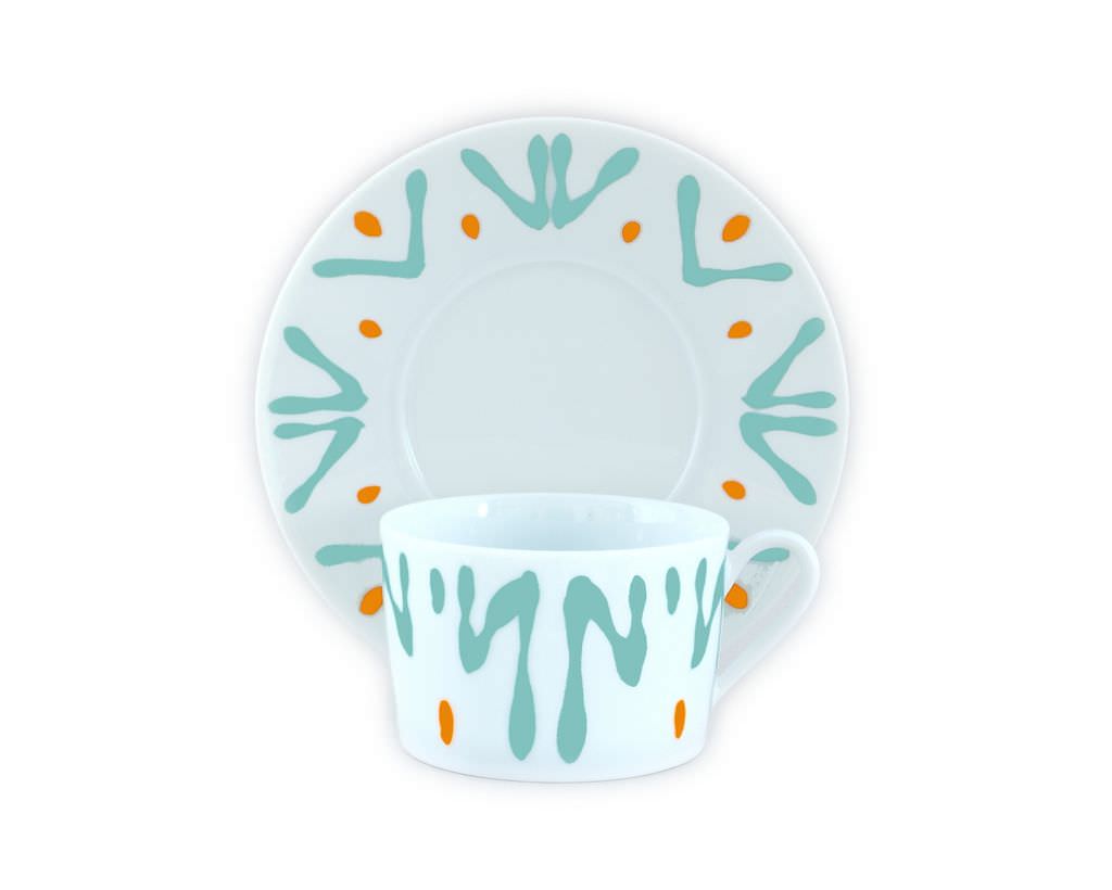 TASSE THE & SCPE - TEA CUP & S