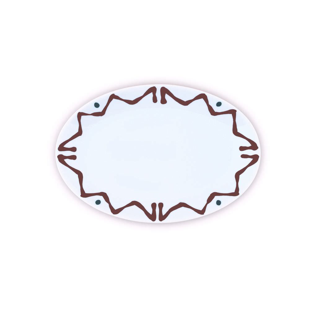 PLAT OVALE S - OVAL TRAY S