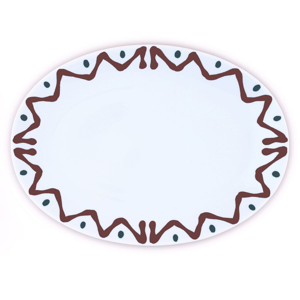 PLAT OVALE L - OVAL TRAY L