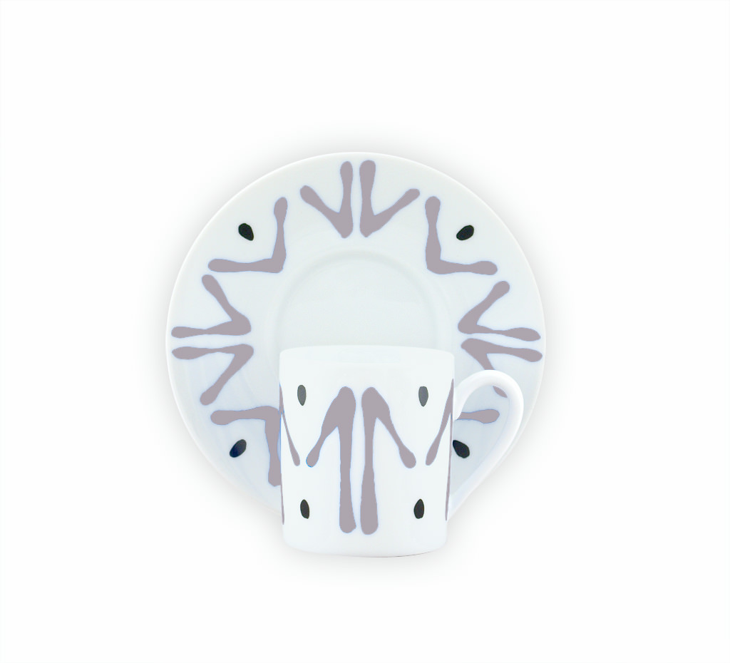 TASSE CAFE & SCPE - COFFEE CUP & S