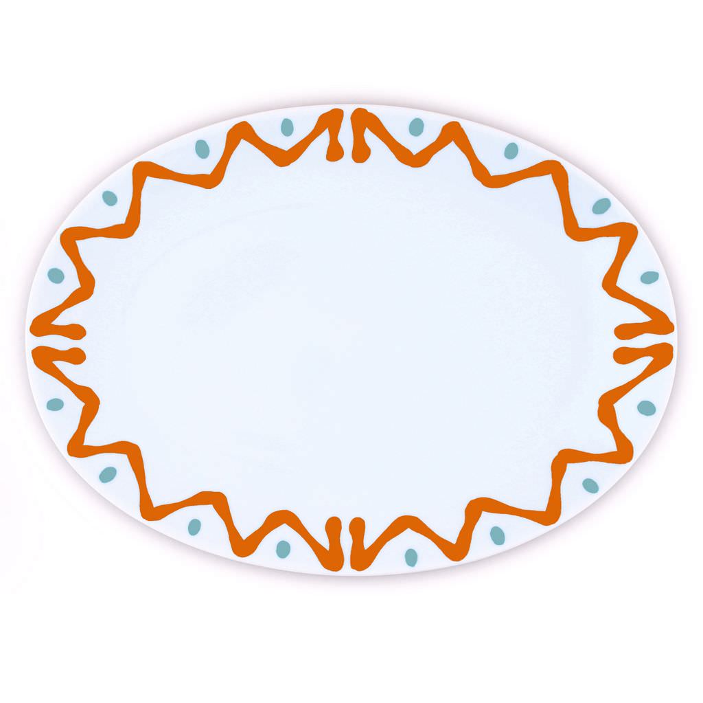 PLAT OVALE L - OVAL TRAY L