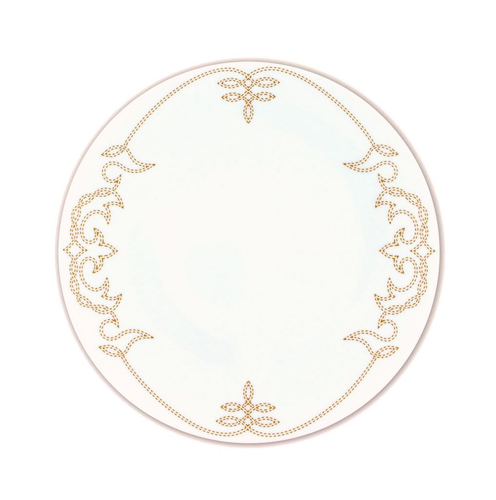 ASSIETTE L DORE - PLATE L GOLD