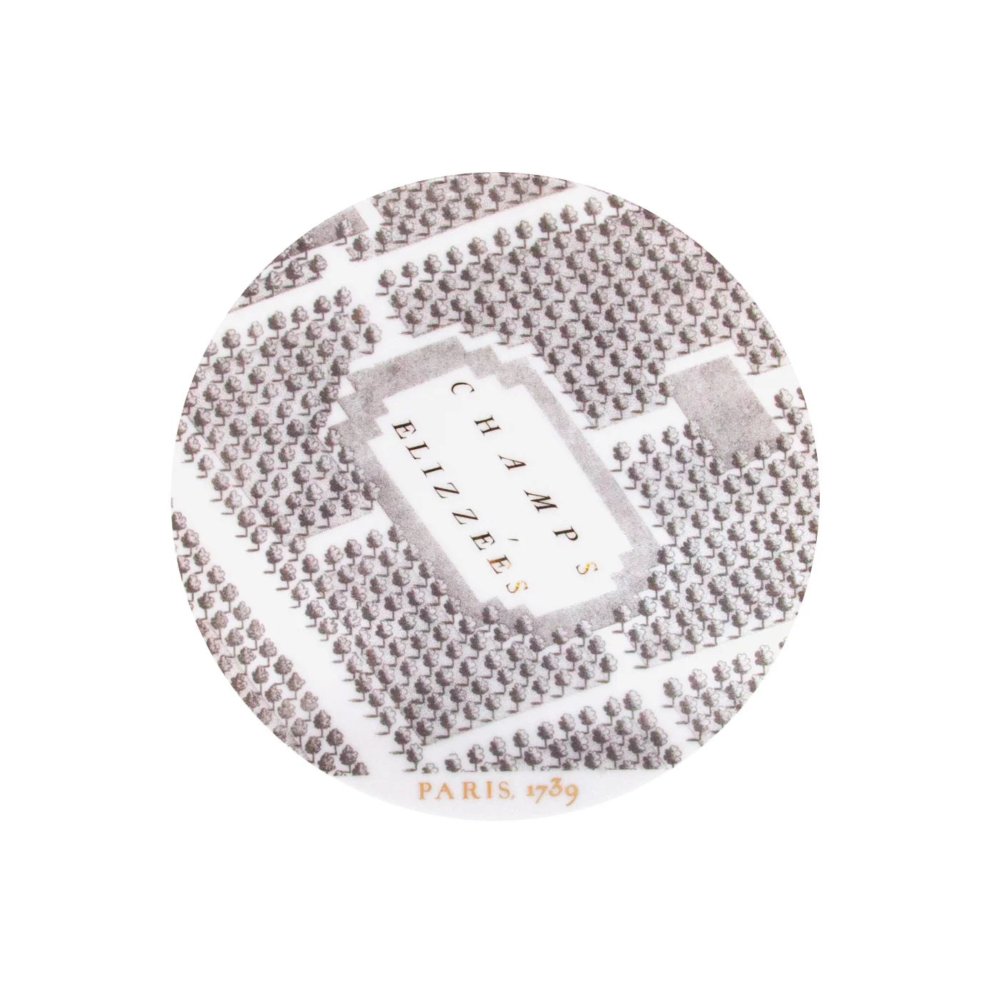 ASSIETTE S CHAMPS ELIZZEES - PLATE S CHAMPS ELIZZEES