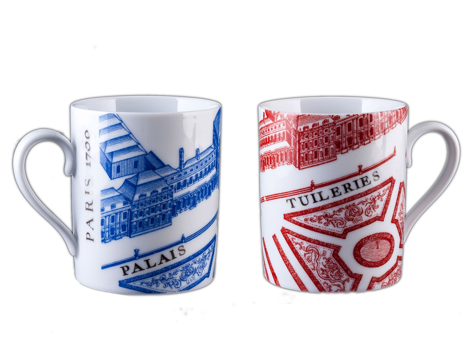 MUG TUILERIES BLEU - MUG TUILERIES BLUE