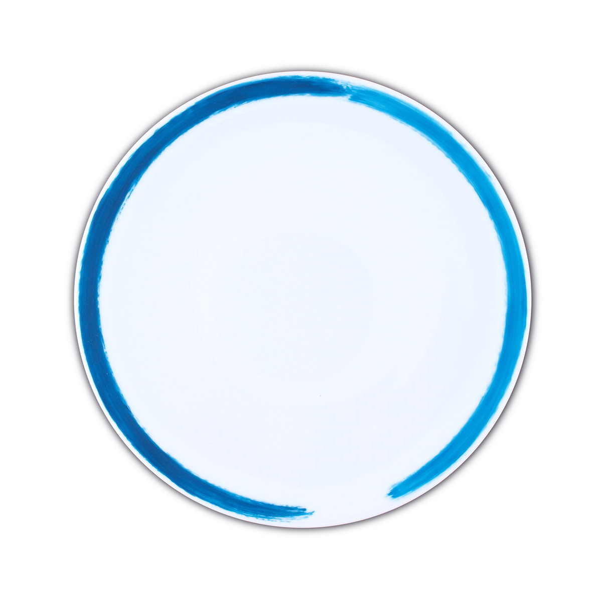 ASSIETTE XL BLEU EGEE - PLATE XL BLUE EGEE
