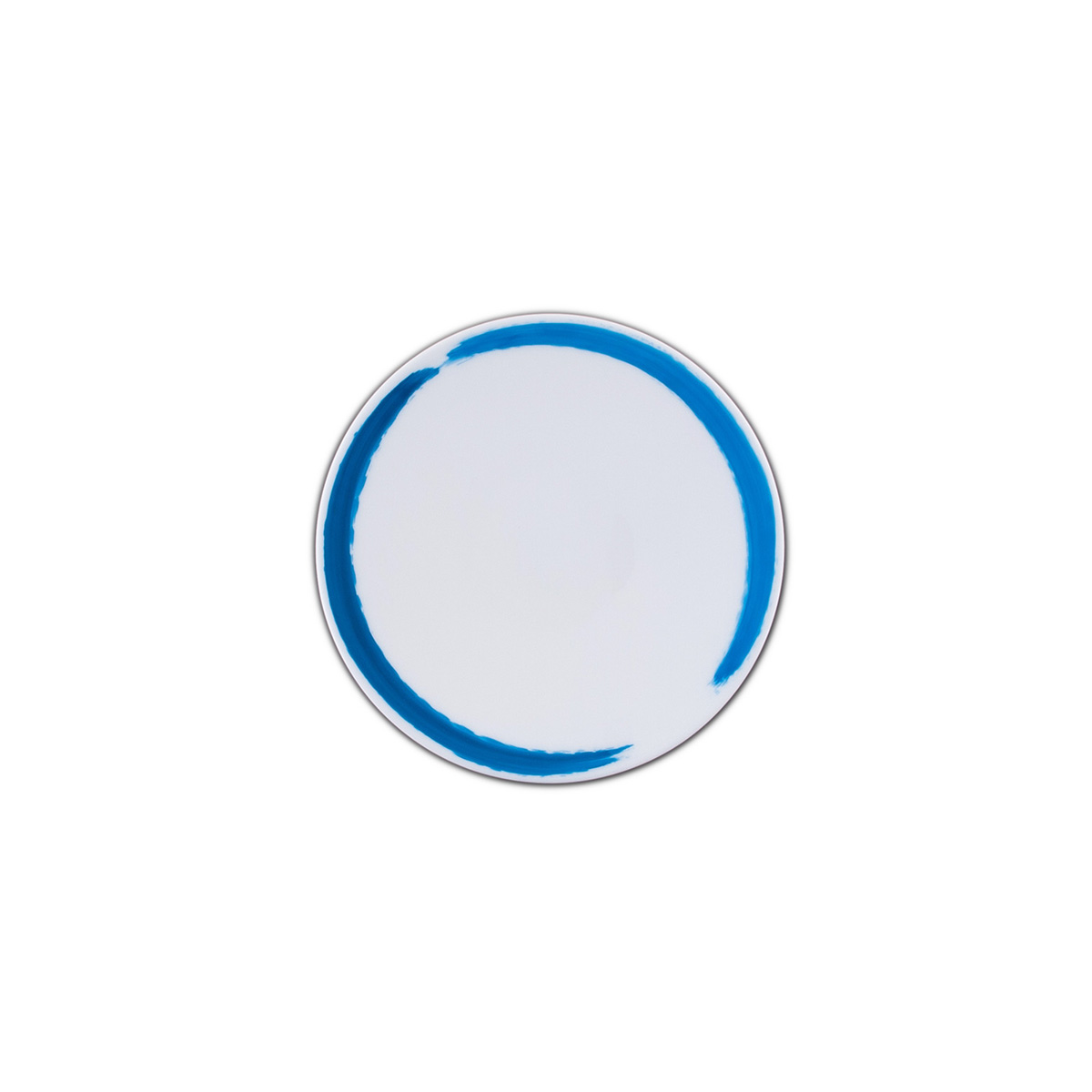 ASSIETTE S BLEU EGEE - PLATE S BLUE EGEE