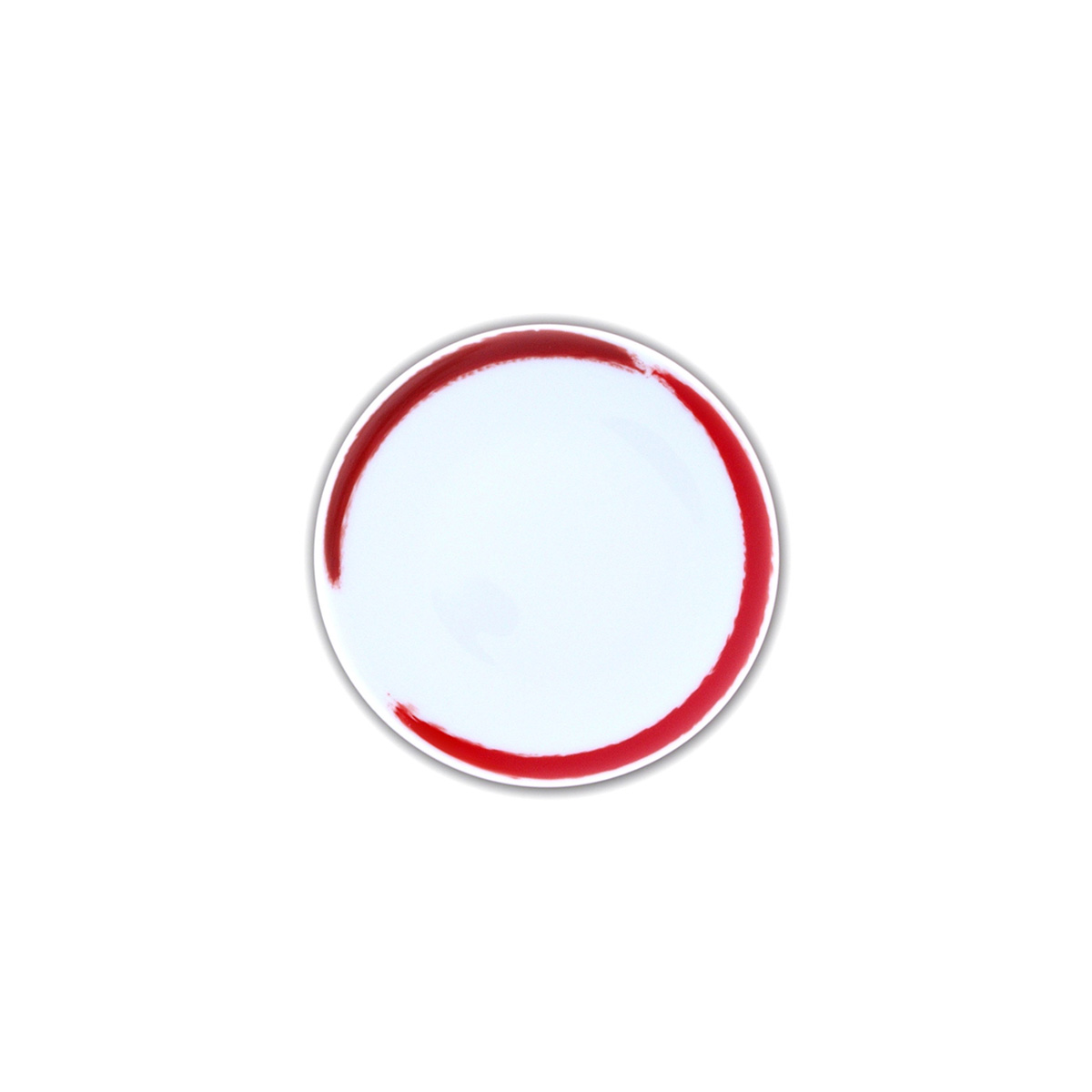 ASSIETTE S ROUGE - PLATE S RED