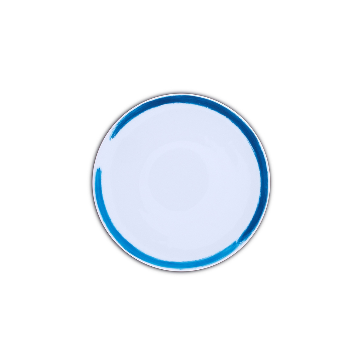 ASSIETTE M BLEU EGEE - PLATE M BLUE EGEE
