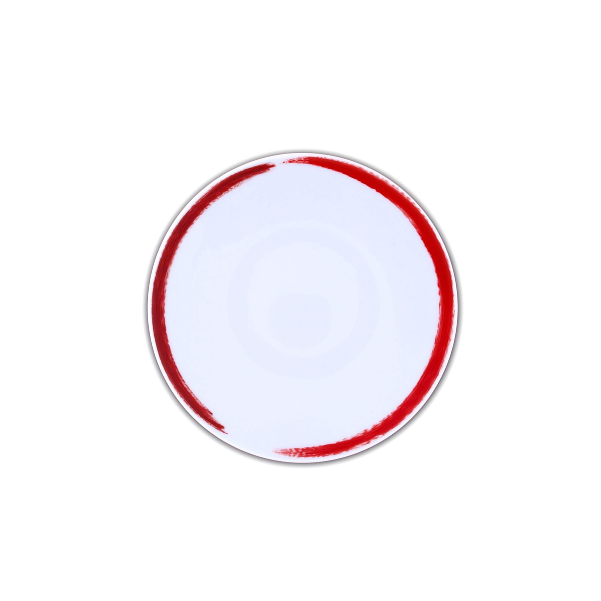 ASSIETTE M ROUGE - PLATE M ROUGE