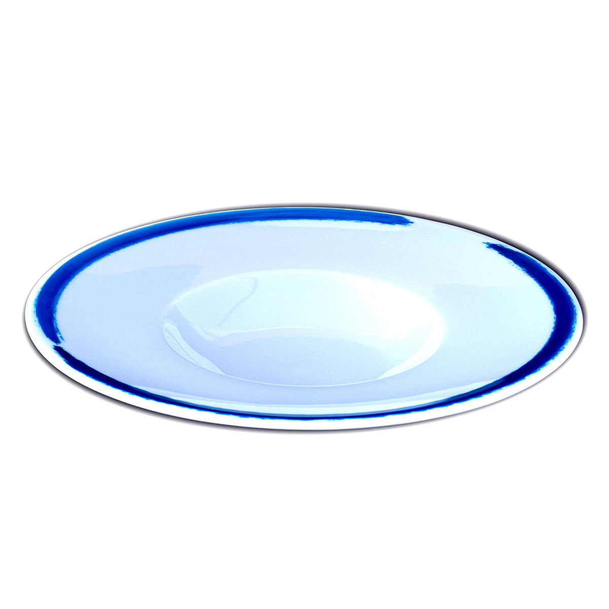 ASSIETTE GOURMET BLEU DE FOUR - GOURMET PLATE BLUE DE FOUR