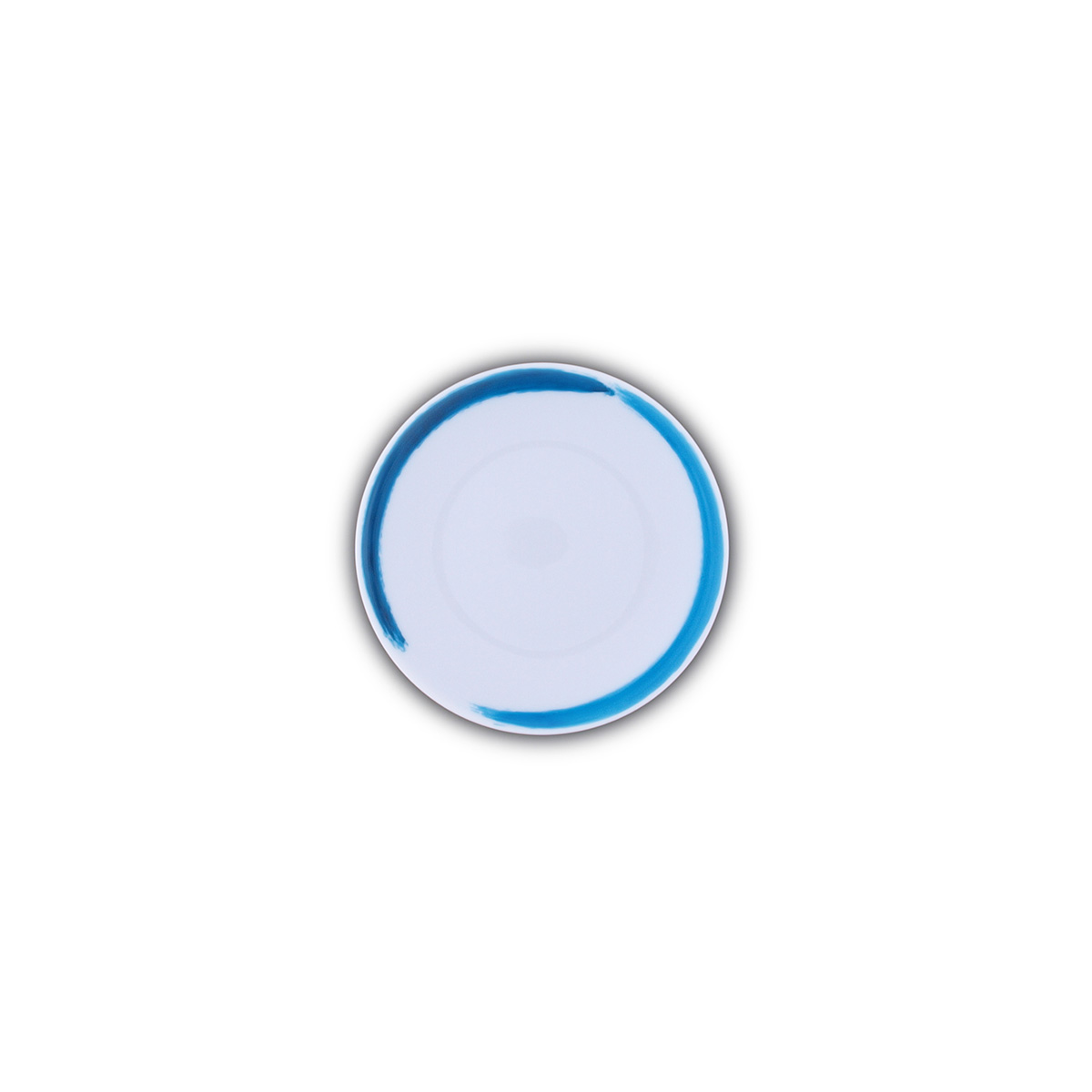 ASSIETTE XS BLEU EGEE - PLATE XS BLUE EGEE