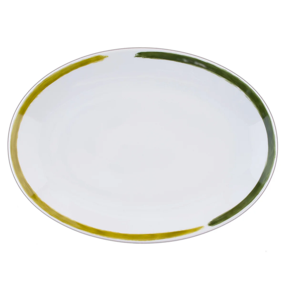 PLAT OVALE L OLIVE - OVAL TRAY L OLIVE