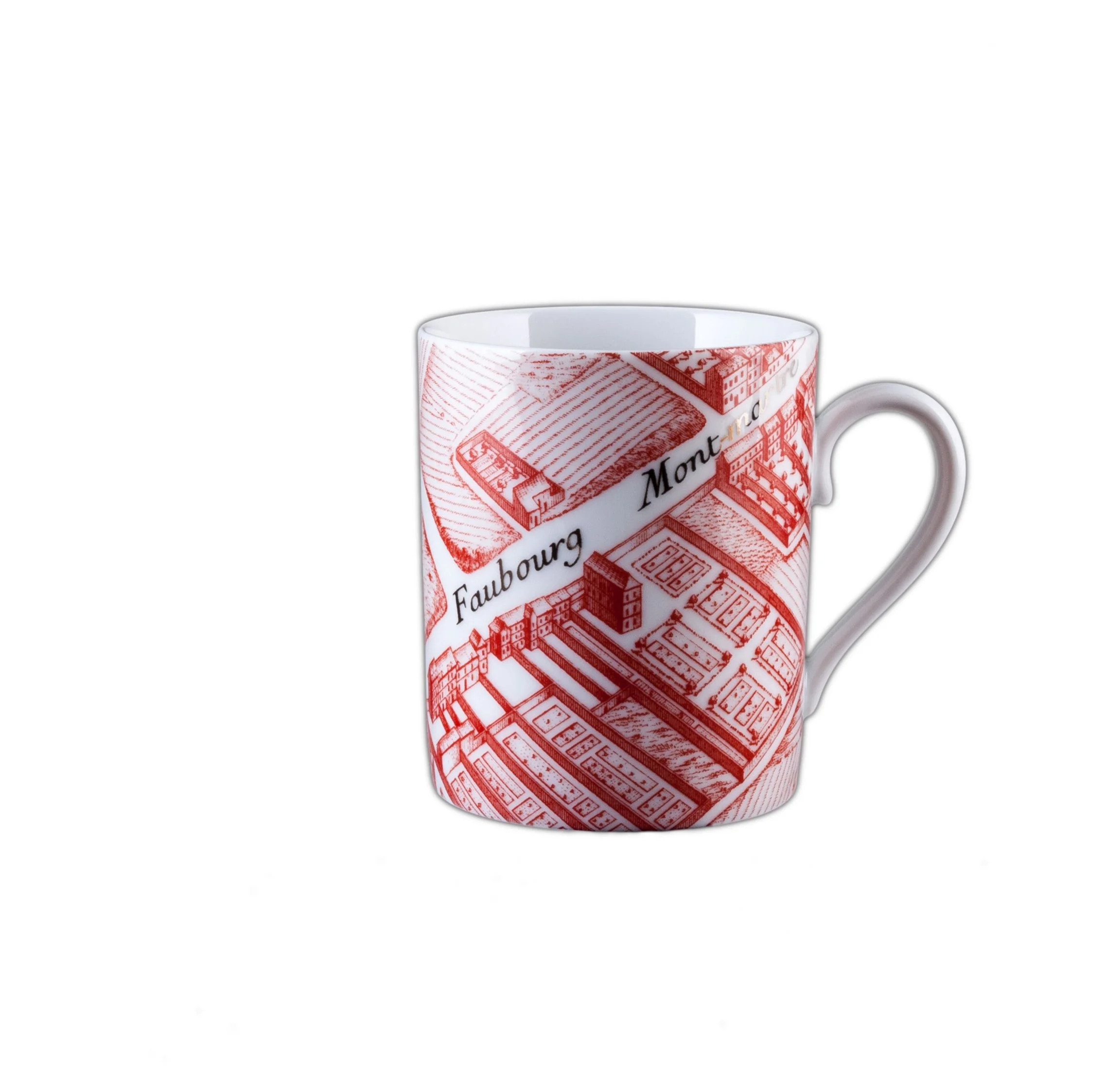 MUG MONTMARTRE- MUG MONTMARTRE -ROUGE - RED