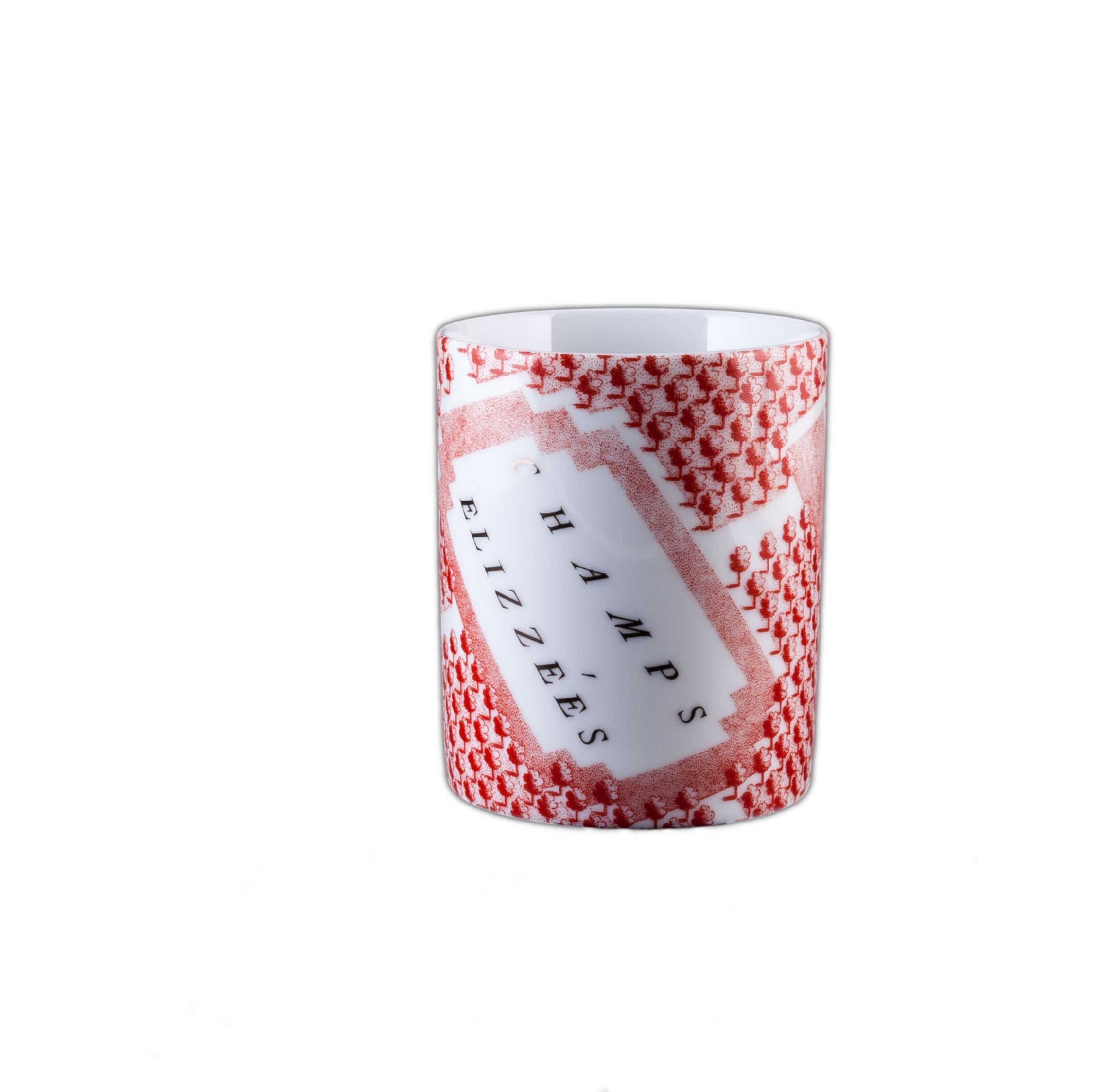 MUG CHAMPS ELIZZES - MUG CHAMPS ELIZEES -ROUGE - RED
