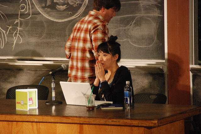 Our fearless moderator, Xiaochang Li