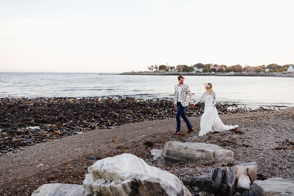 135-Bohemian New Hampshire Beach Wedding Rye New Hampshire Weddings Summer Sessions Surf Shop Longbrook Photography.jpg