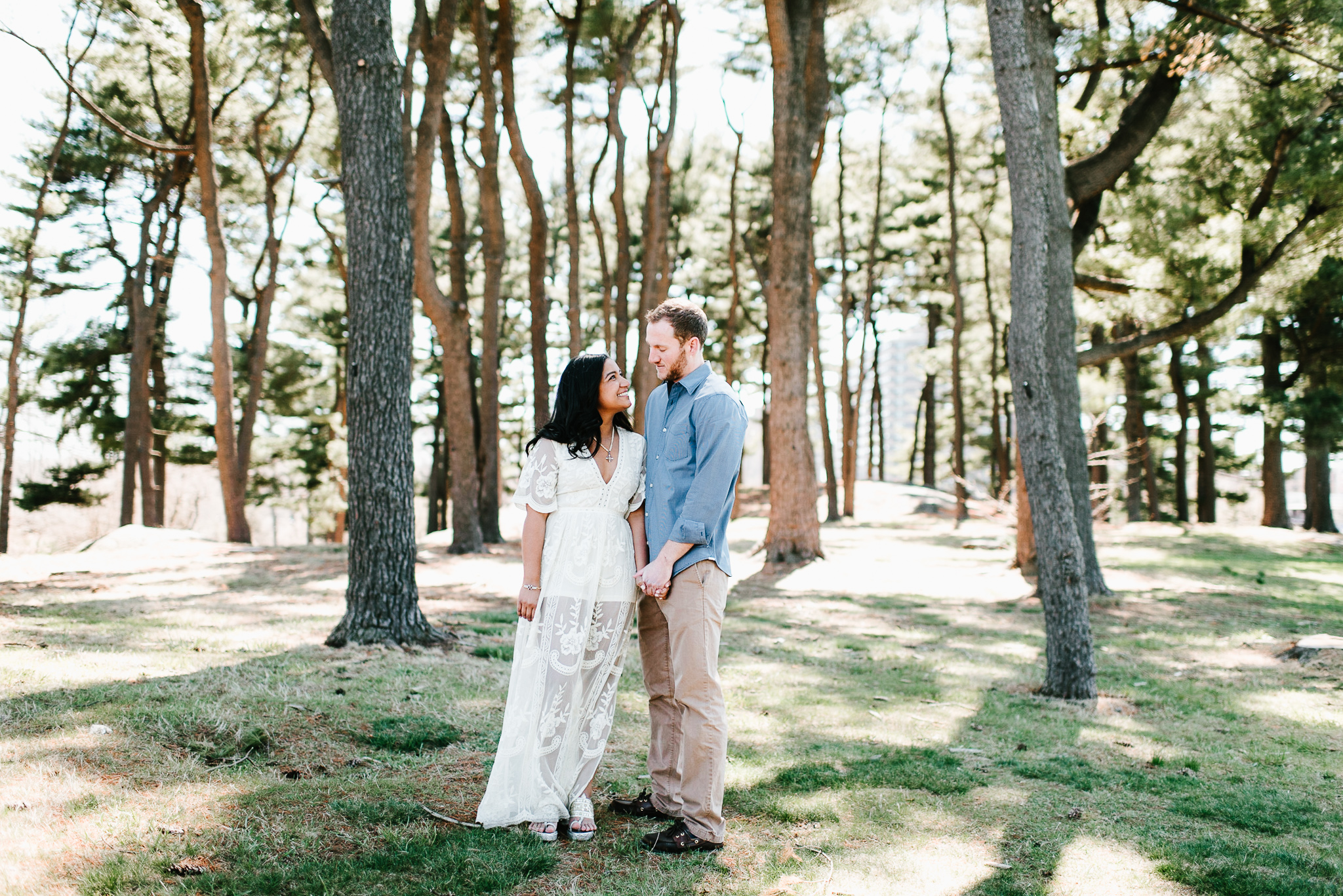 002-NY Botanical Gardens Engagement NYC Bronx NY Fordham University Engagement Photos.jpg