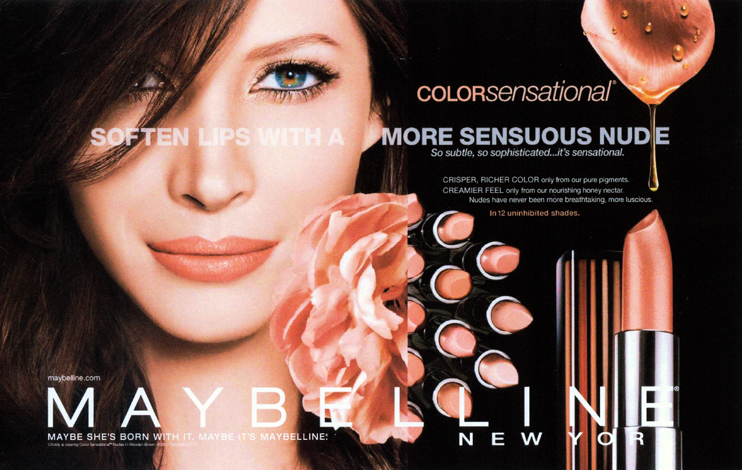 Maybelline Ad Maybe Shes Born With It
