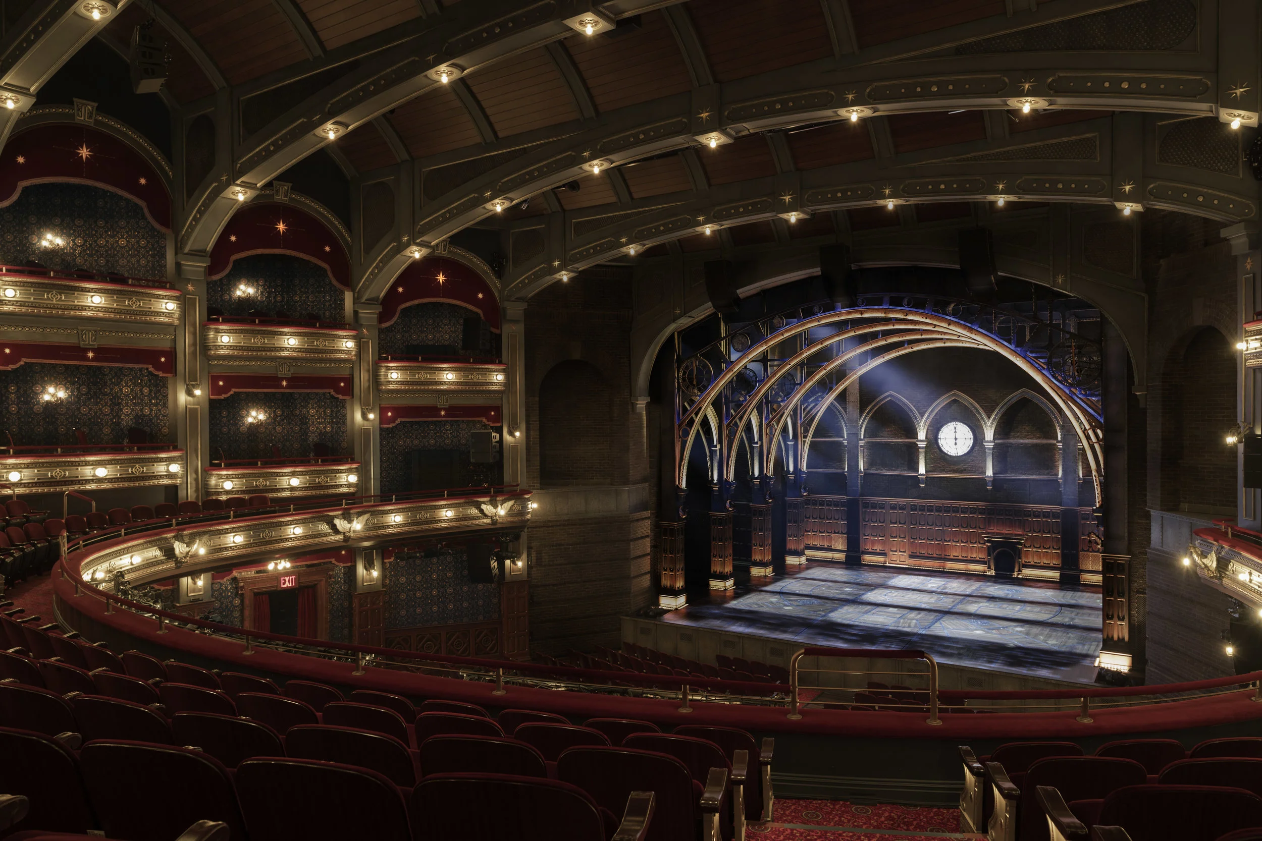 Interior, Lyric Theatre, New York Photo by Manuel Harlan