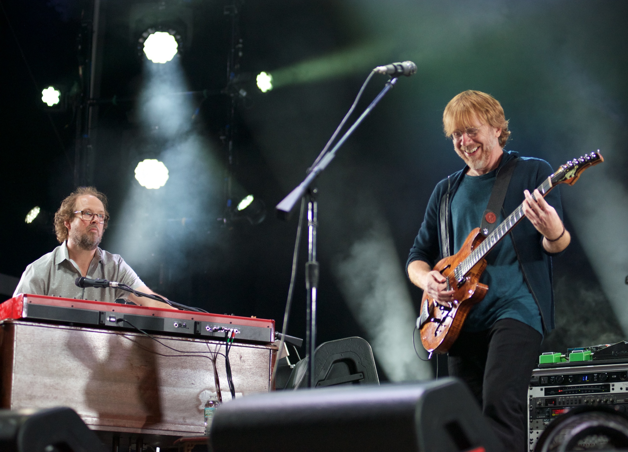 Trey Anastasio and Page McConnell, Phish.