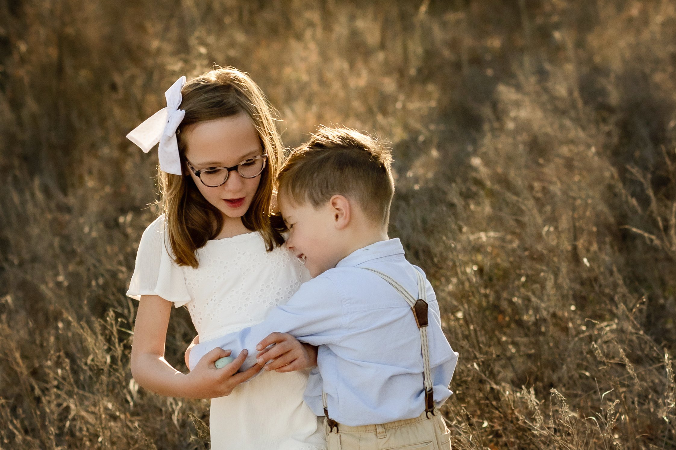 boy girl siblings