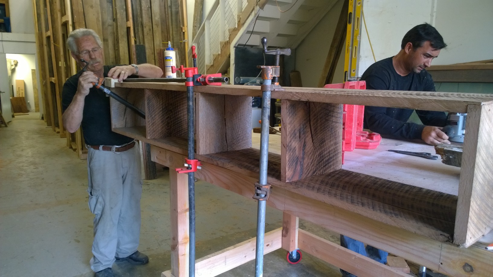 U.S.'s master craftsmen hard at work