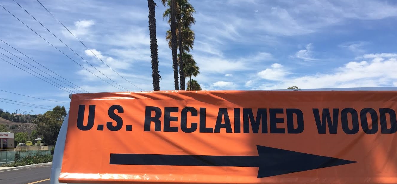 We are so much easier to find now that we have replaced our old faded sign with our new & improved bright orange "U.S. Reclaimed Wood" street sign! Keep an eye out for it heading north on Camino Capistrano & come check out the new stock in our newly expanded storefront, showroom & workshop at 28052 Camino Capistrano #103, Laguna Niguel, CA 92677!
