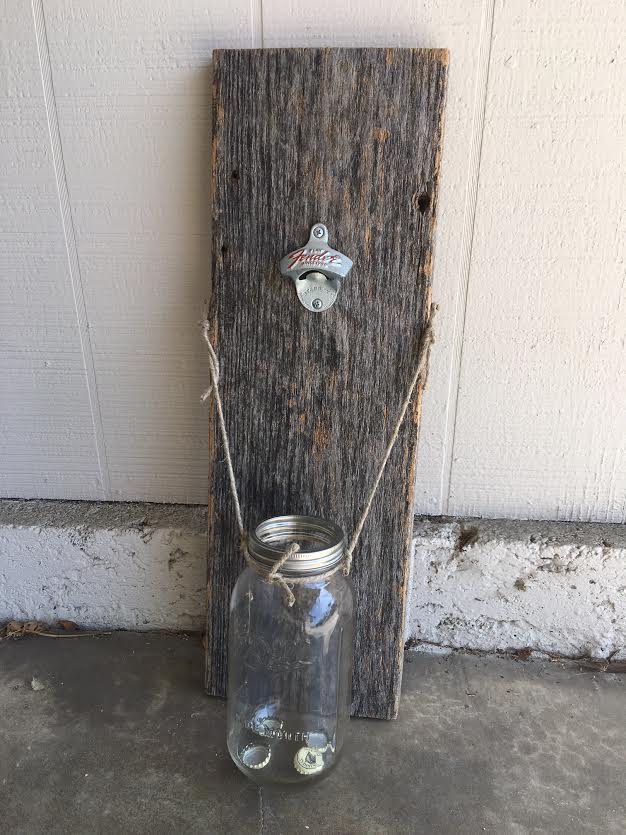 Beer bottle opener for the "Man Cave Studio"