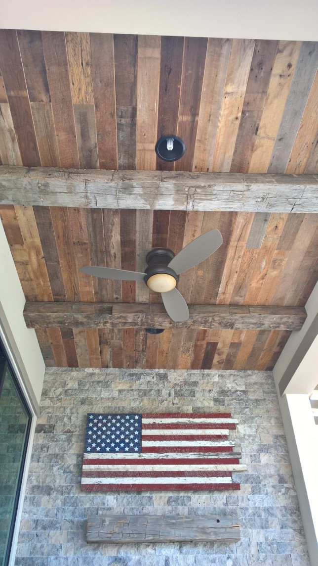 This custom built American Flag using U.S. Reclaimed Wood is a magnificent accent for any wall. The American Flag wall art was built using reclaimed American wood and is resting among an abundance of unique pieces of American reclaimed wood. The American Flag stands for so much and may be used as a symbol to reflect on and admire the members of our country's armed forces, especially during Memorial Day. Memorial Day is a time to recognize and remember the members of the United States of America's armed forces. In observance of Memorial Day, U.S. Reclaimed will be closed Saturday 5/27 - Monday 5/29 and resume regular business hours Tuesday 5/30 (9 AM - 6 PM).