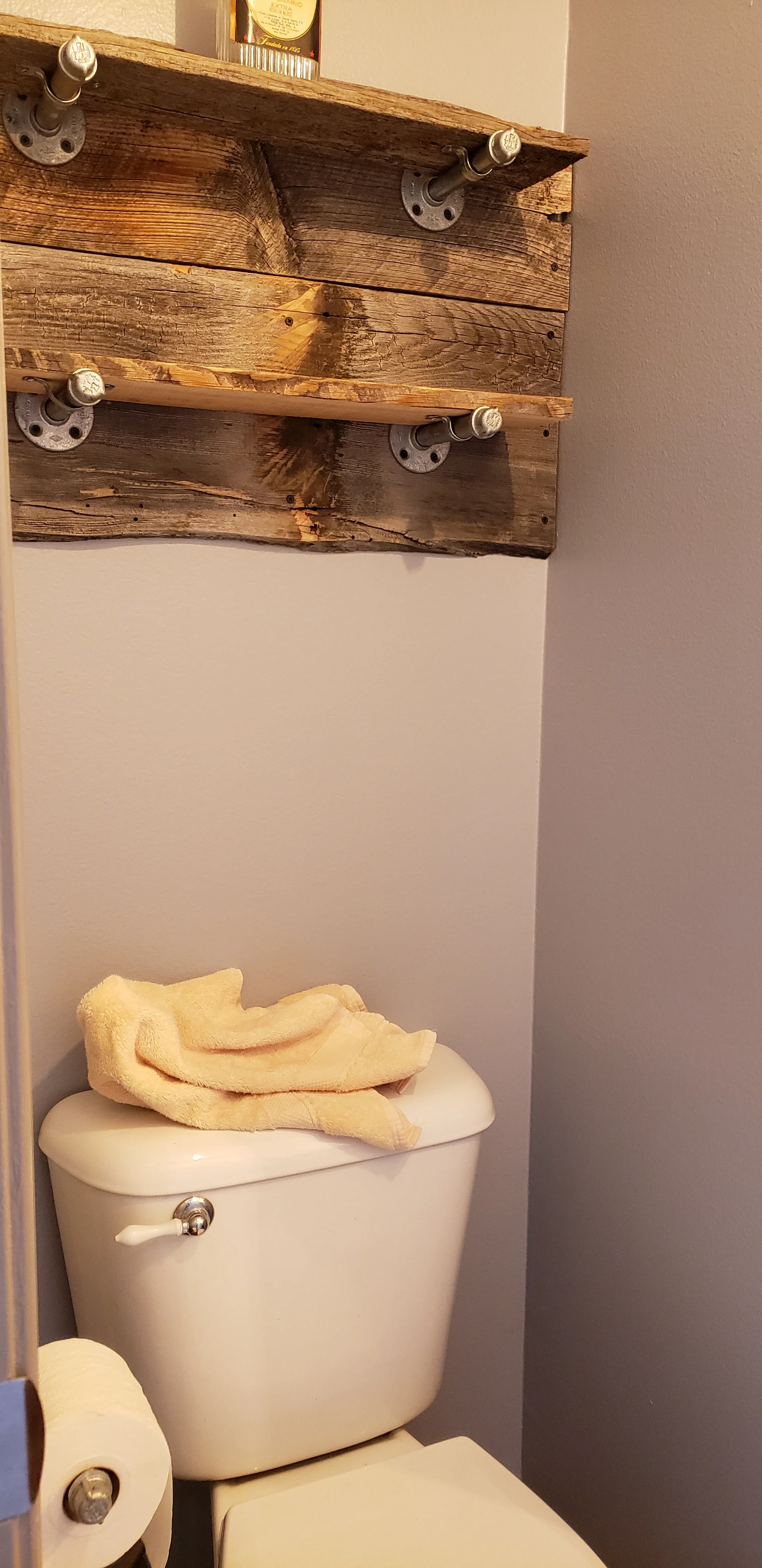 Shelves for extra storage space!