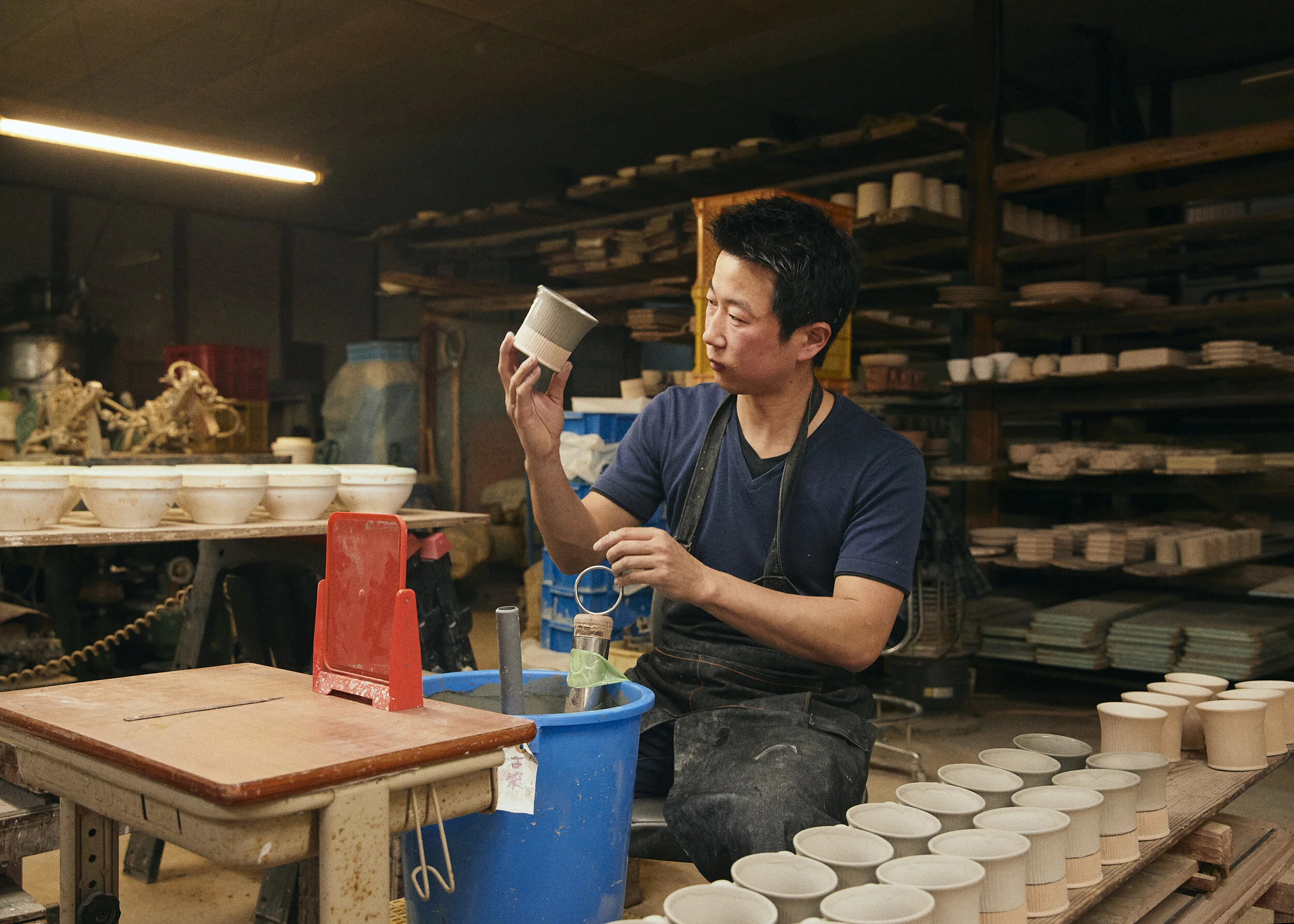  美濃文山窯元 4代目 伊藤公一, Afternoon Tea 