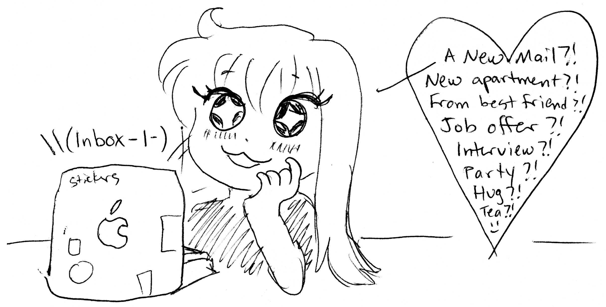 Illustration from a participant's diary study.